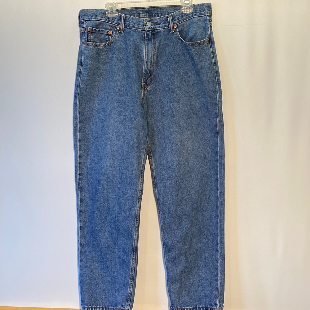 Levi's 550 Men's Relaxed Fit Jeans in Classic Blue 100% Cotton